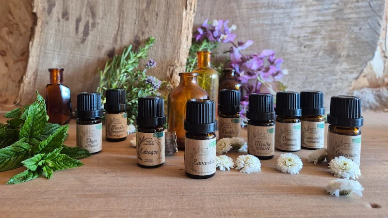 les huiles essentielles de l'herberie de la Saulx