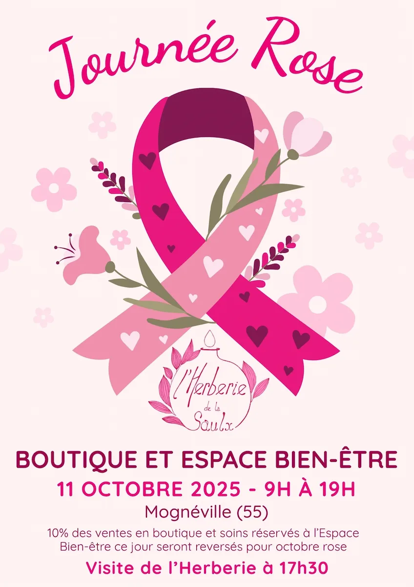 Journée rose à l'herberie