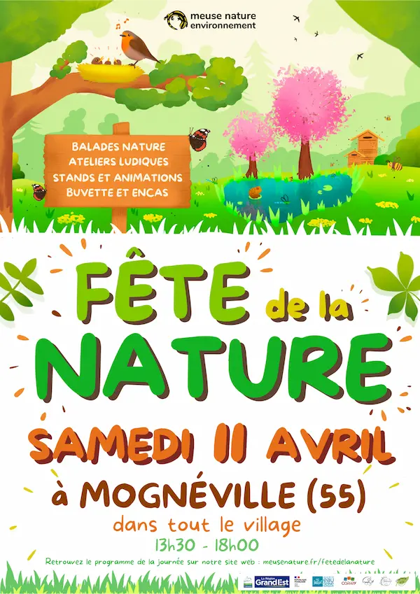 affiche fête de la nature 2026 à Mognéville