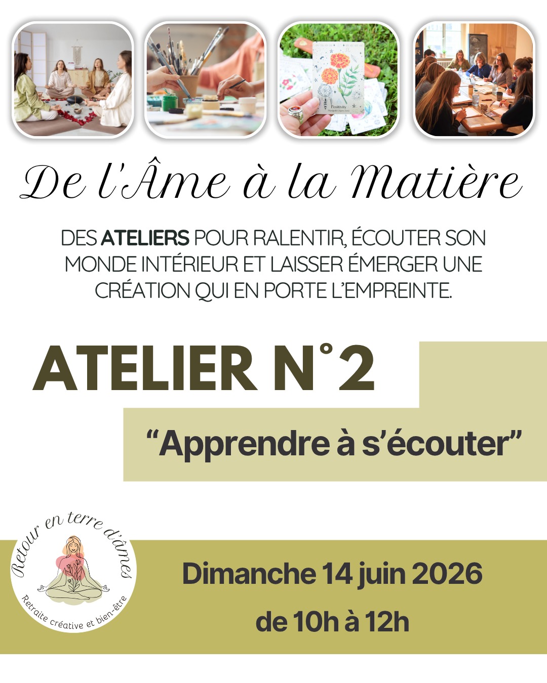 atelier de l'âme à la matière à l'herberie de la saulx