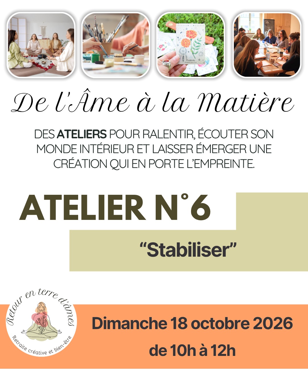 atelier de l'âme à la matière à l'herberie de la saulx