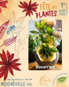 fête des plantes 2026 rosanart